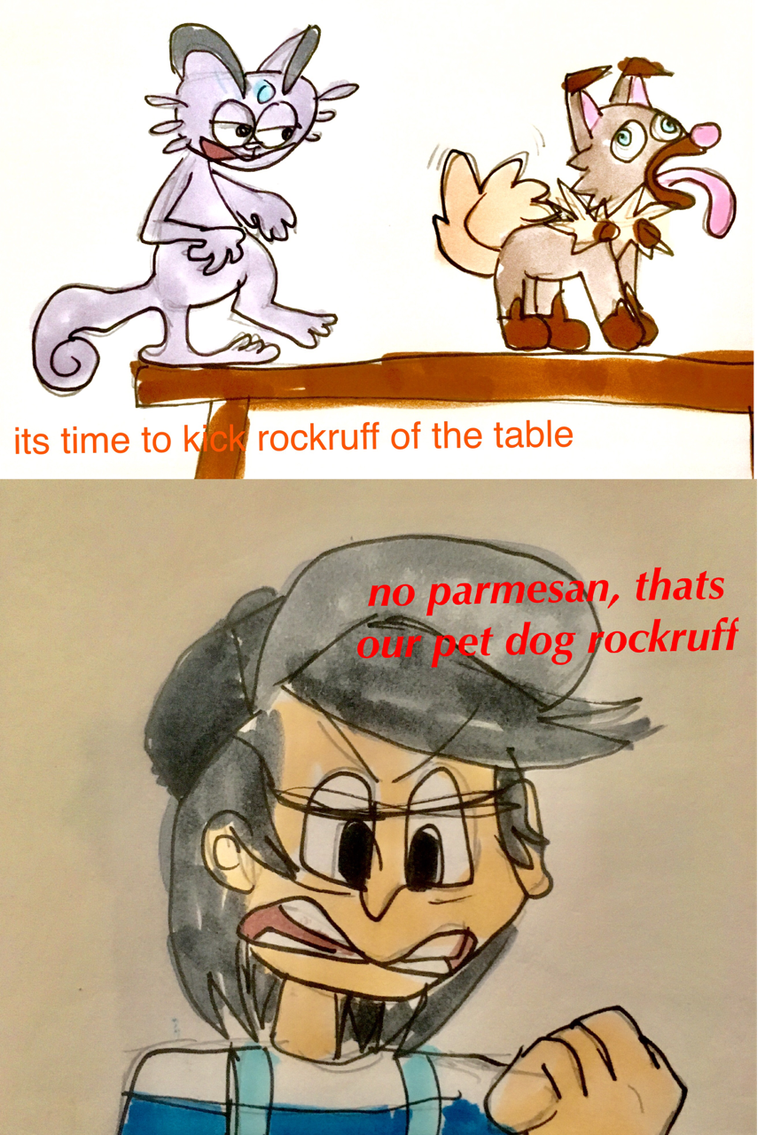 stellarstarsquad:  so i saw Alolan Persian and decided to recreate Garfielf with