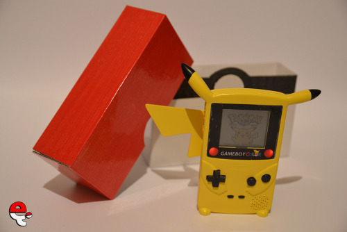 gamefreaksnz:  [GB COLOR] PIKABOY by e4i This custom features: LEDed Pikachu’s cheeks when system is powered. Speaking Pikachu when system is both switched ON/OFF. 180° rotating tail for both show off/playing position. Feet for stand up position. Elevated