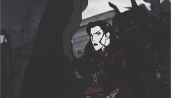 donnatroyed:   Asami + maroon/red (requested by foo-of-the-forest)  