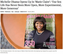 unclefather:  theonion:  Michelle Obama Opens