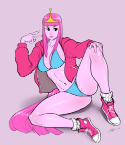 xizrax:  just posting some of my Sketch commissions  i do love me some Adventure time. 