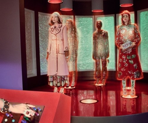 beautilation: Sci-fi inspired Gucci campaign photographed by Glen Luchford. Source.