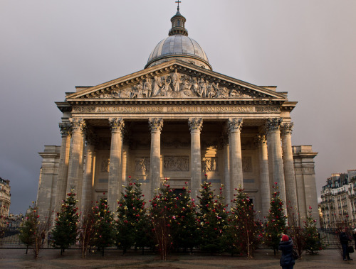 classical-beauty-of-the-past:Pantheon, Paris by  Pierre-Alexandre Garneau