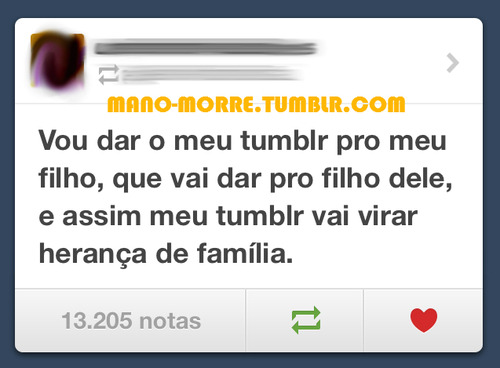 margarina-voadora:   Mentira nunca darei meu tumblr pra ninguém ele será pra sempre meu  Cah) 