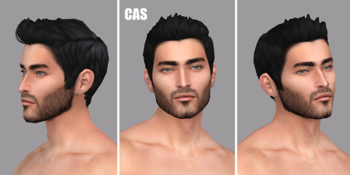 * Roland - base game compatible hairstyle for male sims, all LOD’s, all maps, 24 EA swatches, from t