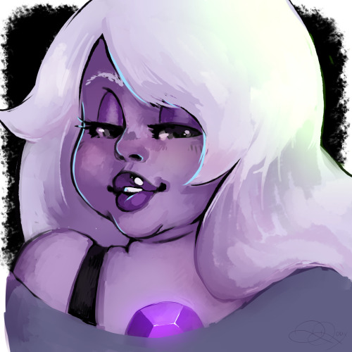 glasworks:  Amethyst!   dat yummy gem~ ;9