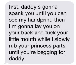 soft-core-porn:  texts from daddy 😋  i