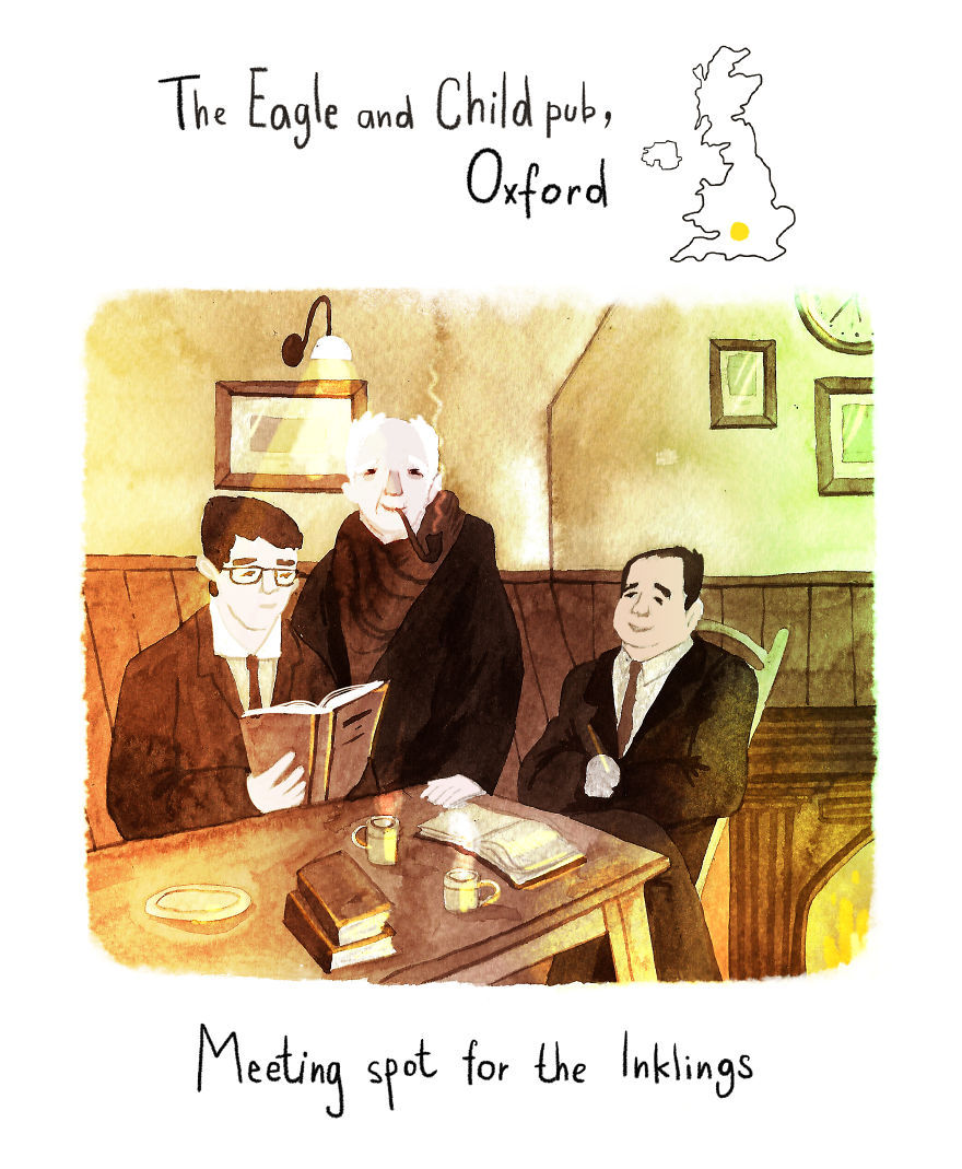 myend-ismybeginning: Iconic Literary Locations in the UK  