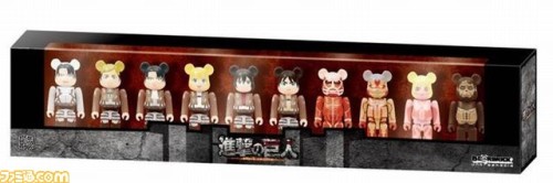 Porn snkmerchandise: News: Medicom SnK Bearbrick photos