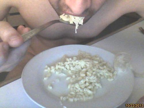 striktmaster:  maxencede78 invited to  CUM TO DINNER faggot made to pout cum over