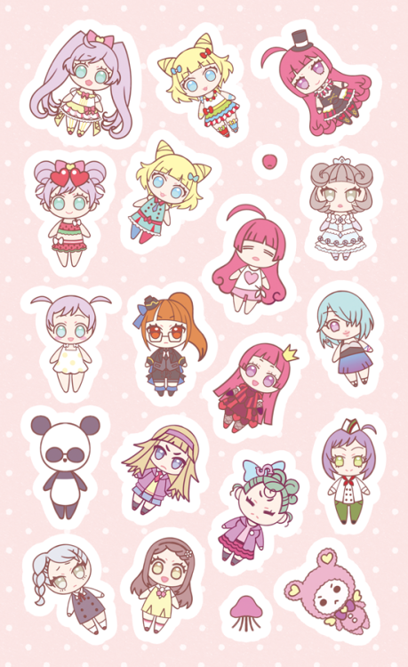 pripara sticker sample