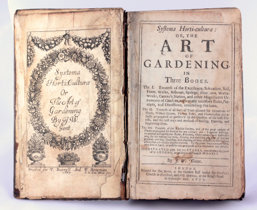 Systema Horti - culturae or The art of gardening by John Worlidge published 1677&lsquo;Systema Horti