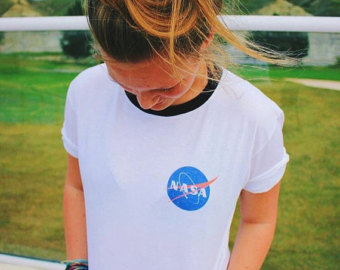 uniquetigerface:  GET NASA LOGO PRINTED TEES HERE(ย.15พ.47)  WORLDWIDE SHIPPING 