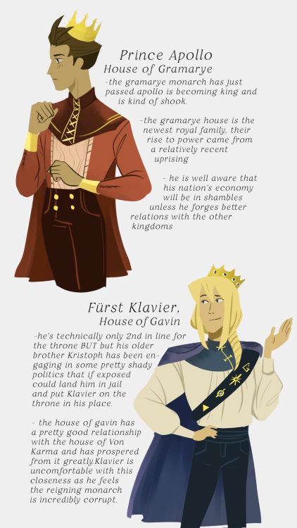 everything-ace-attorney: when-sanpape-arts: so i got a couple asks about the Klapollo Prince AU, her