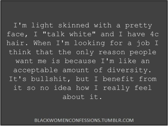 XXX Light Skin People: I don't have any privilege! photo