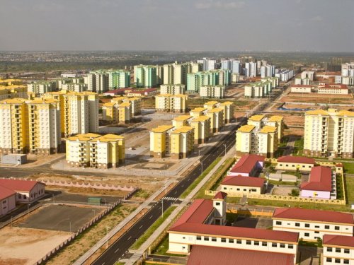 sixpenceee:  Ghost Town: Nova Cidade de KilambaLocated in contains Angola, this town contains 2,800 apartments split between 750 high-rise buildings. It was built to house close to half a million people and comes complete with its own schools and retail