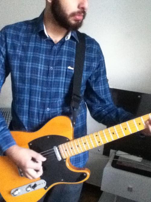 Me and my butterscotch telecaster!