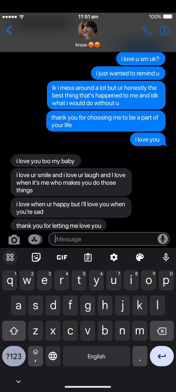 * Random Bf Texts; Skz! Lee Know