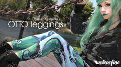 Welovefinetees:  New From Briankesinger: Otto Leggings! These Are The Artistic Fashion