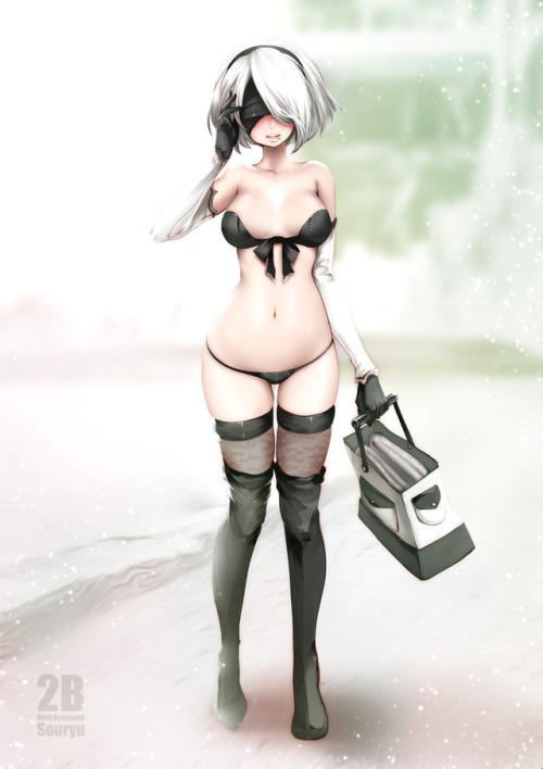 NieR: Automata Sexy 2B artwork by Souryu.