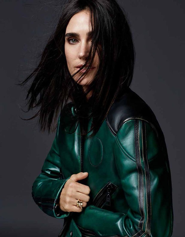 Jennifer Connelly Leather Jacket