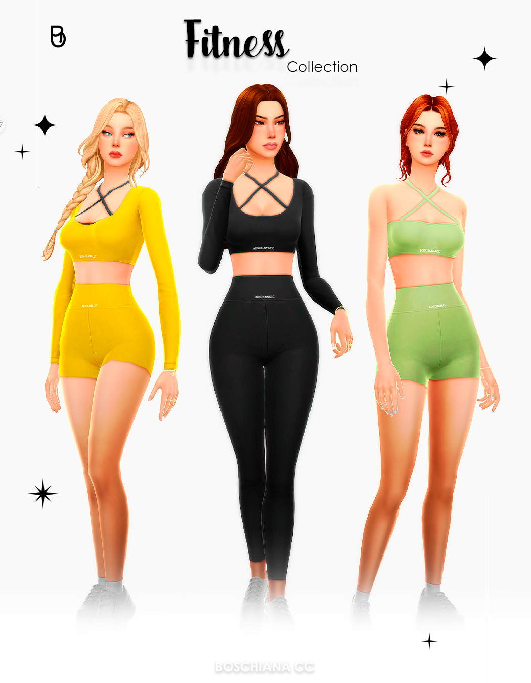 Fitness Collection - The Sims 4 Create a Sim - CurseForge