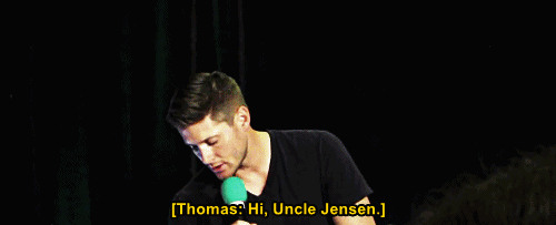 capnbucky: I will never get over the way Jensen’s face lights up after Thomas calls him Uncle Jensen