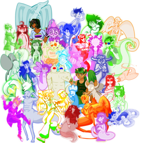 homestuckartists:   Here’s the Homestuck Sprites drawpile for the homestuck artists discord server! This pile is so colourful and bright!! Thanks to everyone who participated!! Credits to the artists will be under the cut!   Continua a leggere 