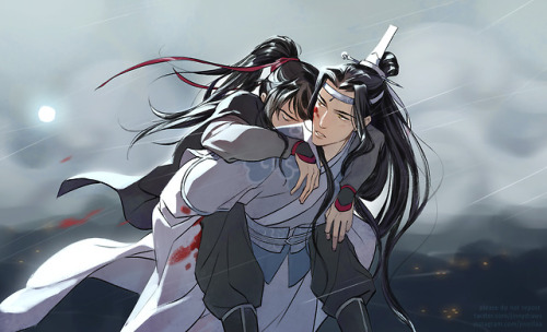 [ch 50] “我记起来了，蓝湛。就像这样。我……的确是背过你的。” “I remember now, Lan Zhan. Just like this. I… really have carrie