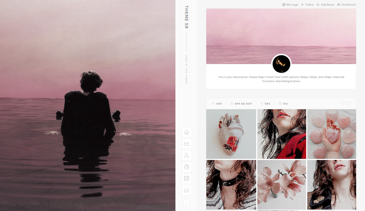 10+ Free Kawaii Tumblr Themes - Theme Junkie