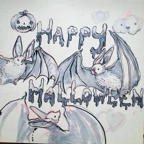 Inktober screech #inktober2017 #inktober #artistsoninstagram #art #illustration #halloween #bats #sc