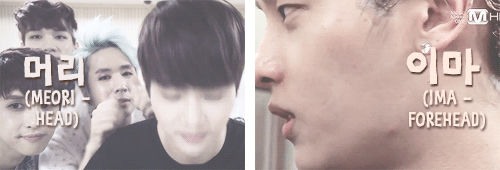 :  Learning the body parts in Korean with Cha Hakyeon | inspired by this 