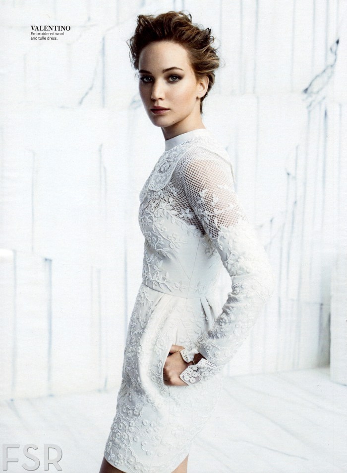 fashion-and-seek:  Jennifer Lawrence for Instyle US December 2013 