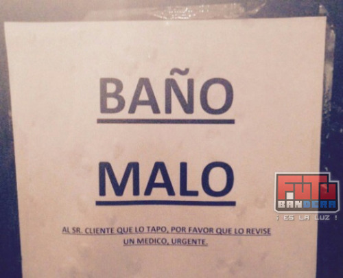 futubandera:  Esto sólo pasa en viña city. Saludos a Gabrielucho k tapa baños nivel CTM. Jajaja 