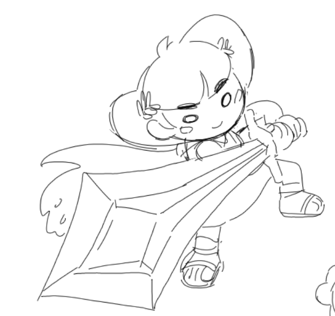 i never post any doodles anymore!