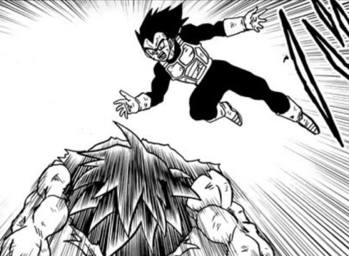 spinomaster17: msdbzbabe: All the Vegeta panels in Dragon Ball Super Manga chapter 41! LOVE every pa