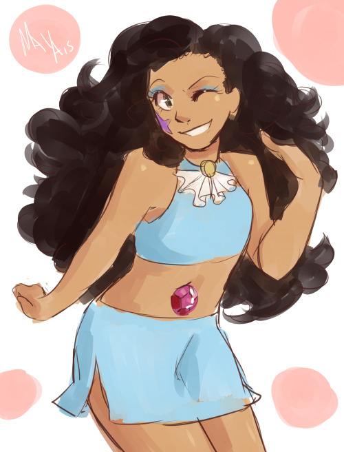 thetuxedodorito:stevonnie is so precious already i absolutely had to draw them in steven’s outfit fr