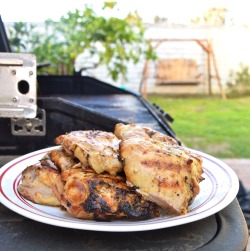 greatfoodlifestyle:  Start off the grilling season with this easy Lemon Walnut Chicken!  Recipe Here. 