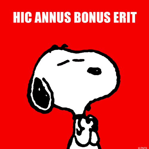 interretialia:Hic Annus Bonus EritThis Will Be a Good Year(Versio Anglica.)