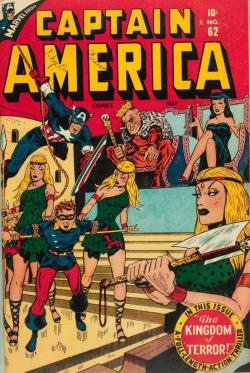 Captain America #62, 1947 Cover By Syd Shores