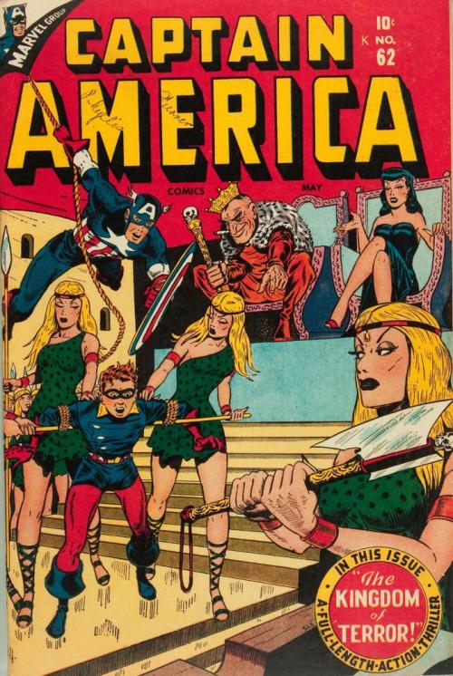 Captain America #62, 1947 cover by Syd Shores adult photos