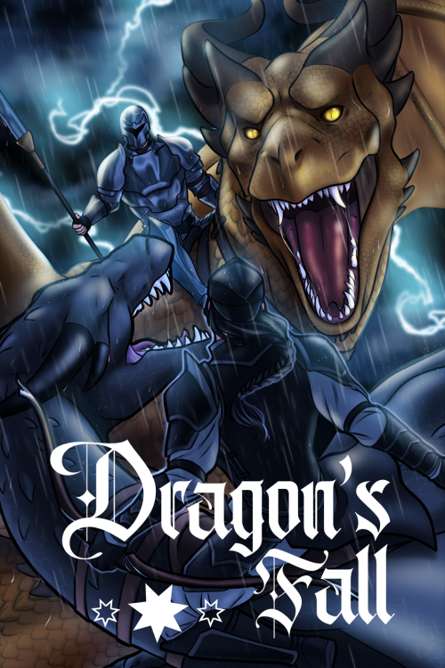 cryptid-jack:Finally started posting my webnovel, ‘Dragon’s Fall’ on tapas! It’s gay, it’s got dra