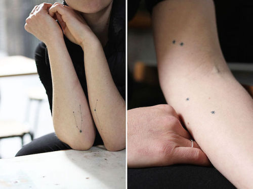 mymodernmet:Artist Stanislava Pinchuck, a.k.a. Miso, offers beautifully minimalist, simple tattoos i