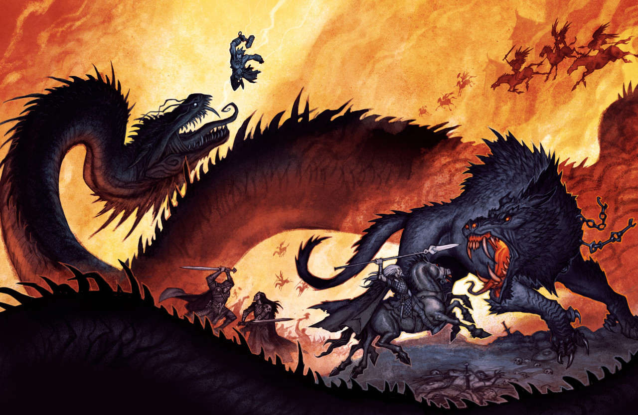 istorik45:    Illustrations from book “Norse Gods” by Johan Egerkrans   