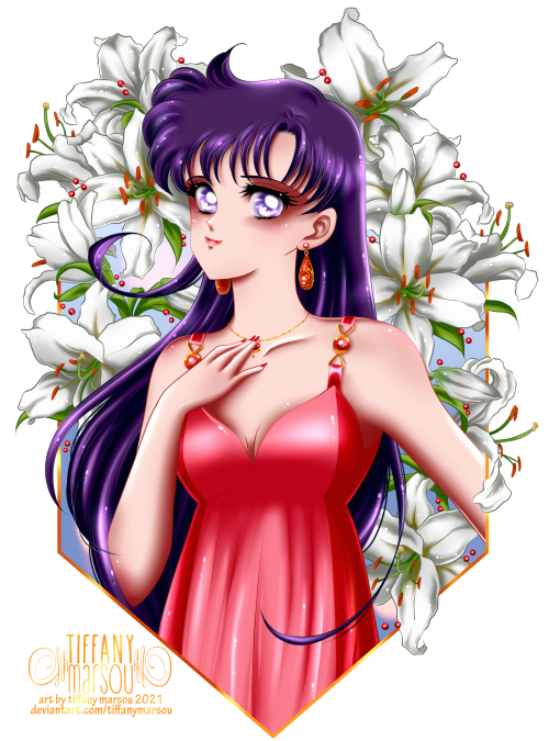 what would be more perfect for Rei than her favorite flowers,the gorgeous casablanca lillies <3Fo