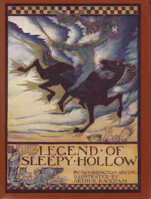 Arthur Rackham (1867-1939) cover, “The Legend of Sleepy Hollow” by Washington Irving, Ph