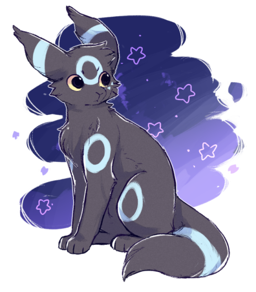 Friendly opinion, umbreon with a lil bit of fluff is good