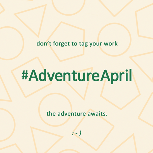  pst, tell all your art friends about this art prompt’ - #AdventureAprilA fun, fantasy character d