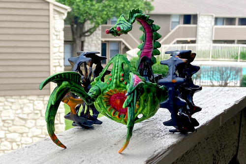 therobotmonster:therobotmonster:Mutant Rumbler and Kharn BioDrone CustomsDollar Tree’s Final F