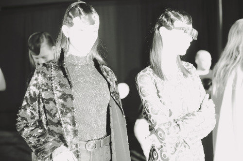 Backstage at Opening Ceremony AW16 by Rebekah Campbell for Dazed 